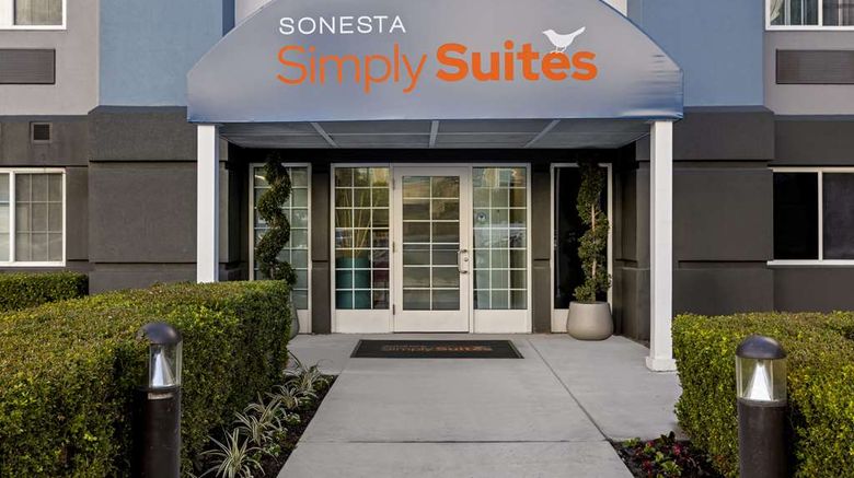 <b>Sonesta Simply Suites Irvine East Foothill Exterior</b>. Images powered by <a href="https://iceportal.shijigroup.com/" title="IcePortal" target="_blank">IcePortal</a>.