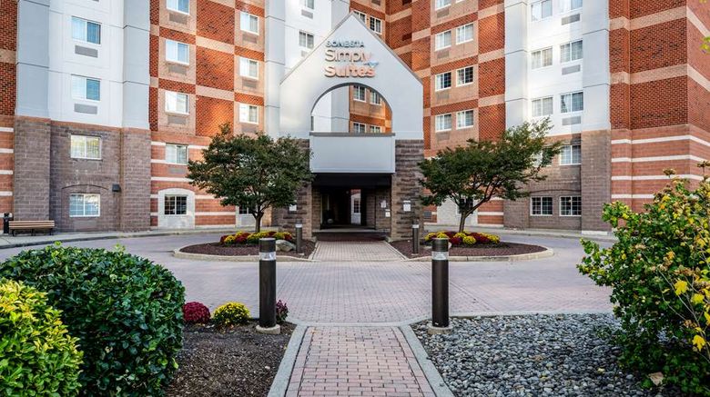 <b>Sonesta Simply Suites Jersey City Exterior</b>. Images powered by <a href="https://iceportal.shijigroup.com/" title="IcePortal" target="_blank">IcePortal</a>.