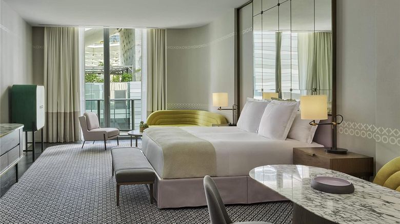 <b>SLS Lux Brickell Hotel Exterior</b>. Images powered by <a href="https://iceportal.shijigroup.com/" title="IcePortal" target="_blank">IcePortal</a>.