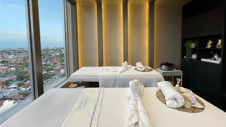 <b>Swissotel Santa Cruz De La Sierra Spa</b>. Images powered by <a href="https://iceportal.shijigroup.com/" title="IcePortal" target="_blank">IcePortal</a>.