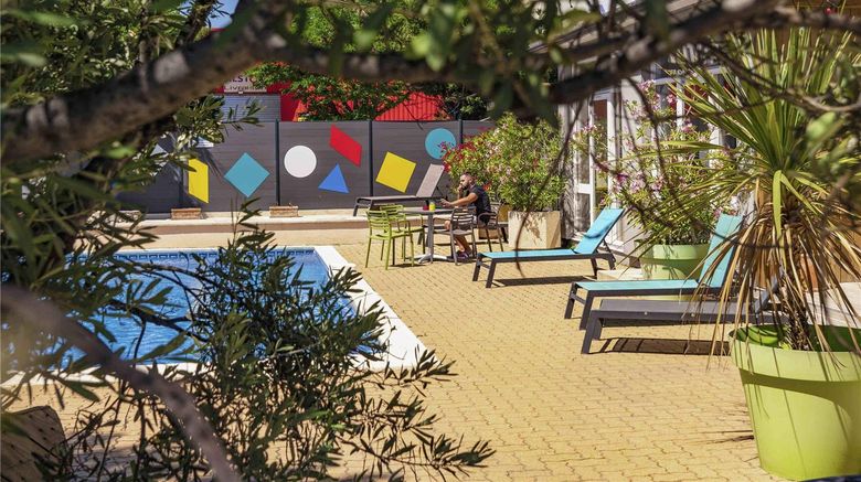 <b>Greet Hotel Marseille Provence Airport Exterior</b>. Images powered by <a href="https://iceportal.shijigroup.com/" title="IcePortal" target="_blank">IcePortal</a>.