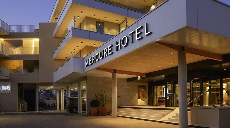 <b>Mercure Avignon - Gare TGV Exterior</b>. Images powered by <a href="https://iceportal.shijigroup.com/" title="IcePortal" target="_blank">IcePortal</a>.