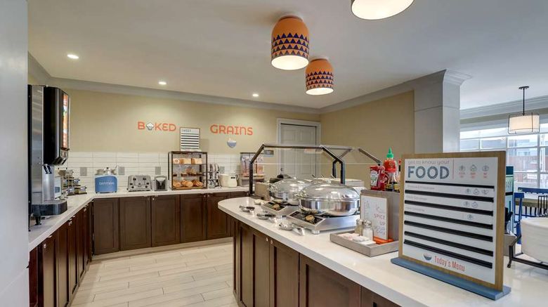 <b>Sonesta ES Suites Sunnyvale Restaurant</b>. Images powered by <a href="https://iceportal.shijigroup.com/" title="IcePortal" target="_blank">IcePortal</a>.