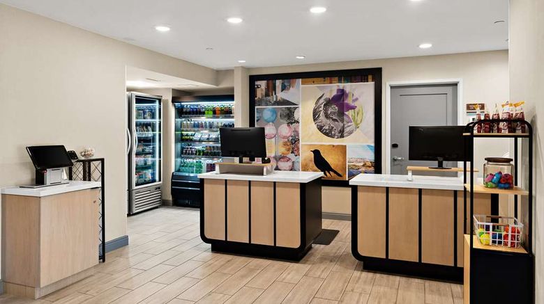 <b>Sonesta ES Suites Sorrento Mesa Lobby</b>. Images powered by <a href="https://iceportal.shijigroup.com/" title="IcePortal" target="_blank">IcePortal</a>.