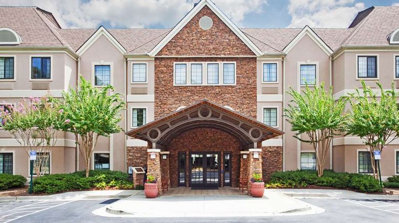 <b>Sonesta ES Suites Atlanta Alpharetta Avalon Exterior</b>. Images powered by <a href="https://iceportal.shijigroup.com/" title="IcePortal" target="_blank">IcePortal</a>.