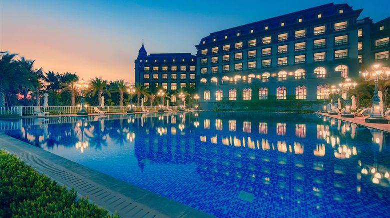 <b>Wyndham Garden Haikou South Exterior</b>. Images powered by <a href="https://iceportal.shijigroup.com/" title="IcePortal" target="_blank">IcePortal</a>.