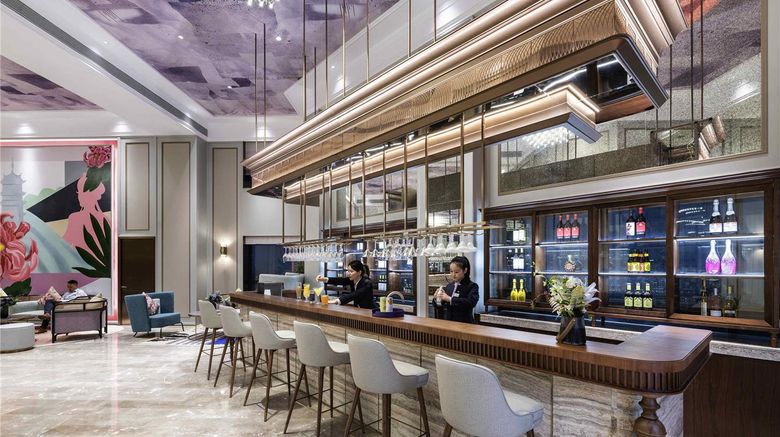 <b>Mercure Nantong Downtown Restaurant</b>. Images powered by <a href="https://iceportal.shijigroup.com/" title="IcePortal" target="_blank">IcePortal</a>.