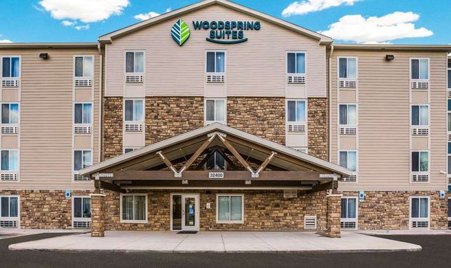 WoodSpring Suites Detroit Madison Height Exterior