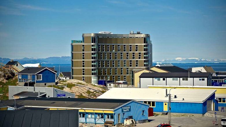 Best Western Plus Hotel Ilulissat Exterior. Images powered by <a href="https://iceportal.shijigroup.com" target="_blank" rel="noopener">Ice Portal</a>.