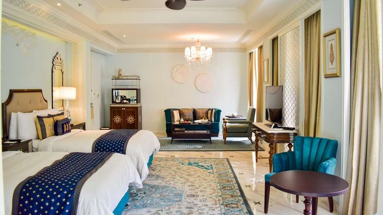 <b>The Leela Palace Jaipur Room</b>. Images powered by <a href="https://iceportal.shijigroup.com/" title="IcePortal" target="_blank">IcePortal</a>.
