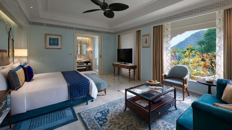 <b>The Leela Palace Jaipur Room</b>. Images powered by <a href="https://iceportal.shijigroup.com/" title="IcePortal" target="_blank">IcePortal</a>.