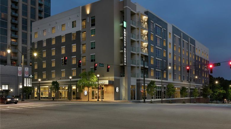 <b>Embassy Suites Atlanta Midtown Exterior</b>. Images powered by <a href="https://iceportal.shijigroup.com/" title="IcePortal" target="_blank">IcePortal</a>.