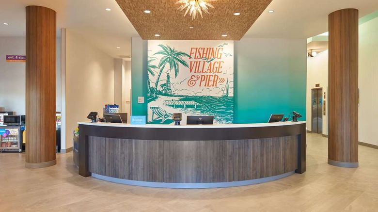 <b>Tru by Hilton Pompano Beach Pier Lobby</b>. Images powered by <a href="https://iceportal.shijigroup.com/" title="IcePortal" target="_blank">IcePortal</a>.