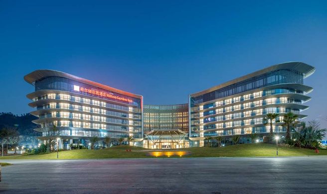 Hilton Garden Inn Hengqin Sumlodol Park Exterior