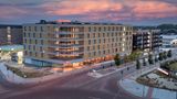 <b>Hampton by Hilton Ashford International Exterior</b>. Images powered by <a href="https://iceportal.shijigroup.com/" title="IcePortal" target="_blank">IcePortal</a>.