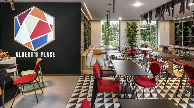 <b>Ibis Bucharest Politehnica Restaurant</b>. Images powered by <a href="https://iceportal.shijigroup.com/" title="IcePortal" target="_blank">IcePortal</a>.
