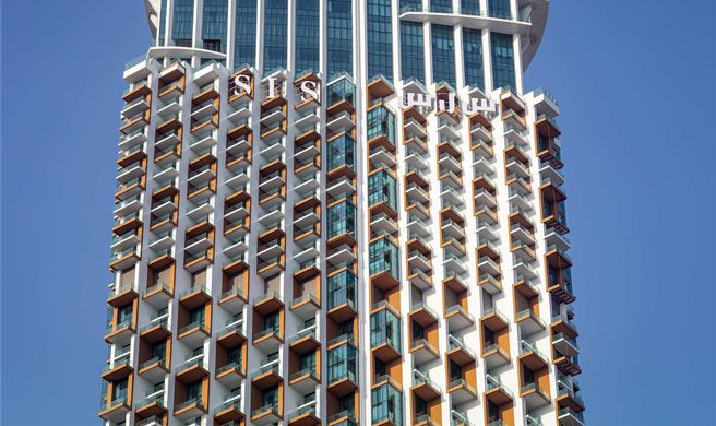 SLS Dubai Hotel & Residences Exterior