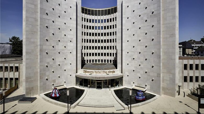 <b>25Hours Hotel The Circle Exterior</b>. Images powered by <a href="https://iceportal.shijigroup.com/" title="IcePortal" target="_blank">IcePortal</a>.