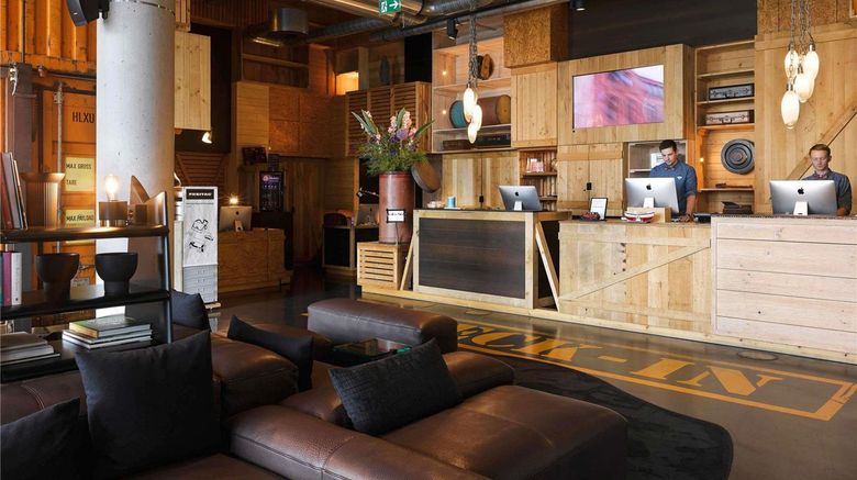 <b>25Hours Hotel Hafencity Exterior</b>. Images powered by <a href="https://iceportal.shijigroup.com/" title="IcePortal" target="_blank">IcePortal</a>.