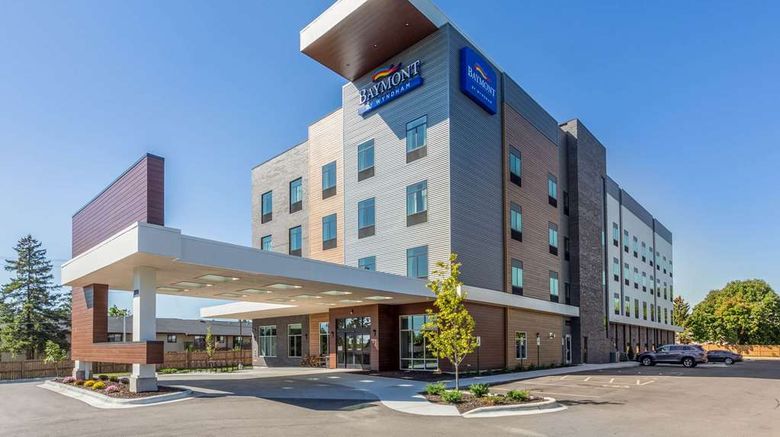 Baymont by Wyndham Madison South Exterior. Images powered by <a href="https://iceportal.shijigroup.com" target="_blank" rel="noopener">Ice Portal</a>.
