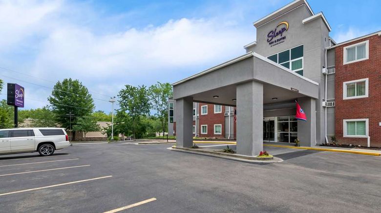 <b>Sleep Inn & Suites Pigeon Forge - Downtown Exterior</b>. Images powered by <a href="https://iceportal.shijigroup.com/" title="IcePortal" target="_blank">IcePortal</a>.