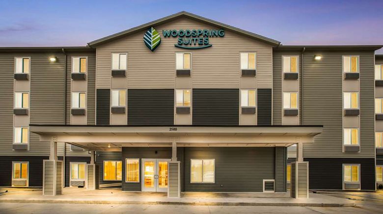 <b>WoodSpring Suites Sulphur Exterior</b>. Images powered by <a href="https://iceportal.shijigroup.com/" title="IcePortal" target="_blank">IcePortal</a>.