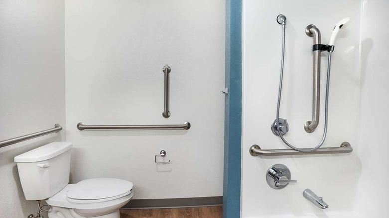 <b>WoodSpring Suites Sulphur Suite</b>. Images powered by <a href="https://iceportal.shijigroup.com/" title="IcePortal" target="_blank">IcePortal</a>.