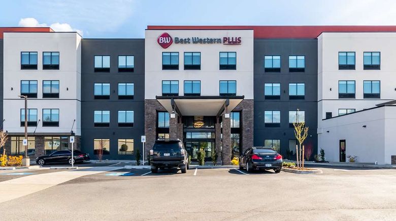 <b>Best Western Plus South Tacoma Hotel Exterior</b>. Images powered by <a href="https://iceportal.shijigroup.com/" title="IcePortal" target="_blank">IcePortal</a>.