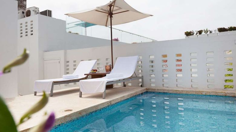 <b>Nacar Hotel Cartagena, Curio Coll Hilton Pool</b>. Images powered by <a href="https://iceportal.shijigroup.com/" title="IcePortal" target="_blank">IcePortal</a>.