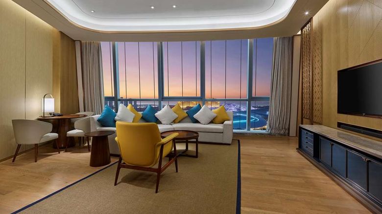 <b>Hilton Hainan Ocean Flower Island Room</b>. Images powered by <a href="https://iceportal.shijigroup.com/" title="IcePortal" target="_blank">IcePortal</a>.