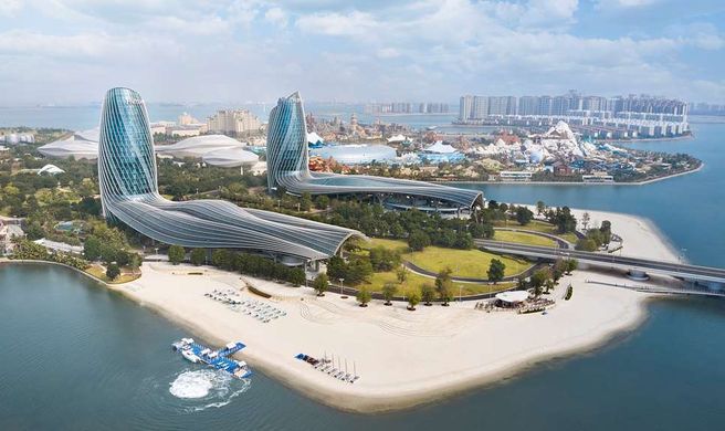 Hilton Hainan Ocean Flower Island Exterior