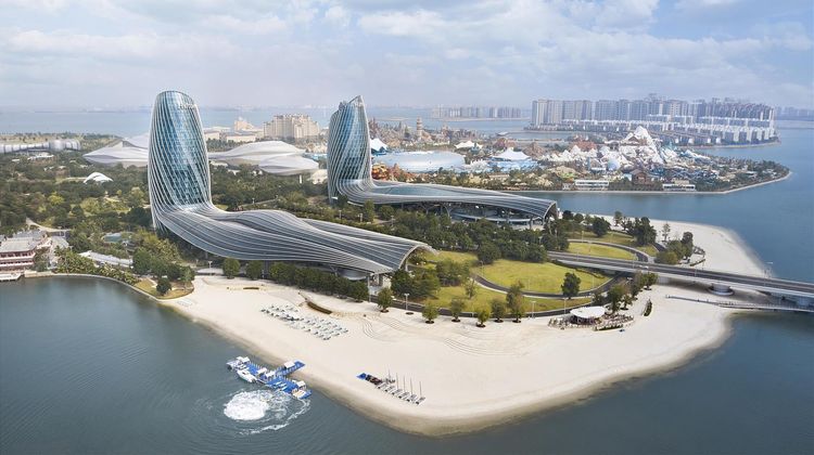 Hilton Hainan Ocean Flower Island Exterior
