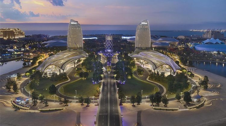 Hilton Hainan Ocean Flower Island Exterior