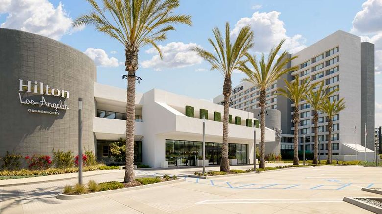 <b>Hilton Los Angeles Culver City Exterior</b>. Images powered by <a href="https://iceportal.shijigroup.com/" title="IcePortal" target="_blank">IcePortal</a>.