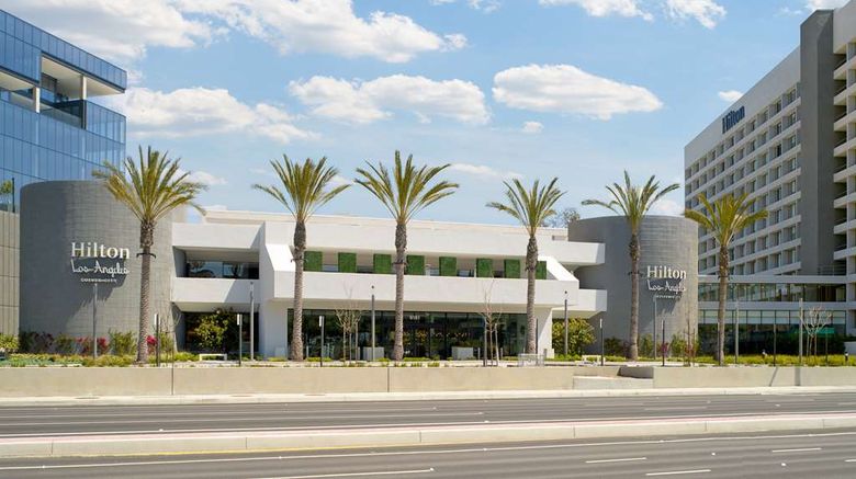 <b>Hilton Los Angeles Culver City Exterior</b>. Images powered by <a href="https://iceportal.shijigroup.com/" title="IcePortal" target="_blank">IcePortal</a>.