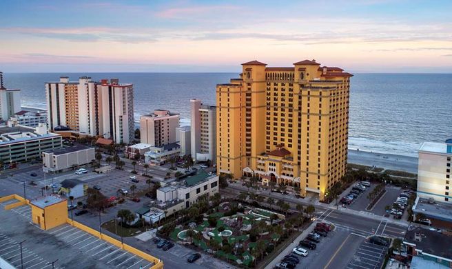 Hilton Grand Vacations at Anderson Ocean Exterior