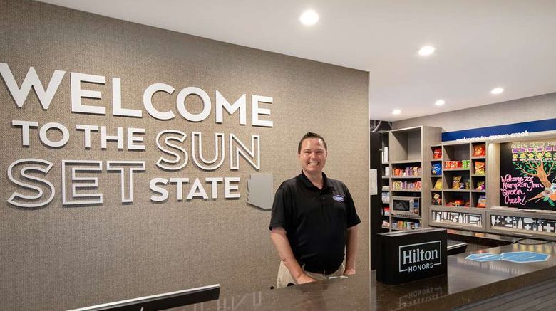 <b>Hampton Inn Queen Creek Lobby</b>. Images powered by <a href="https://iceportal.shijigroup.com/" title="IcePortal" target="_blank">IcePortal</a>.