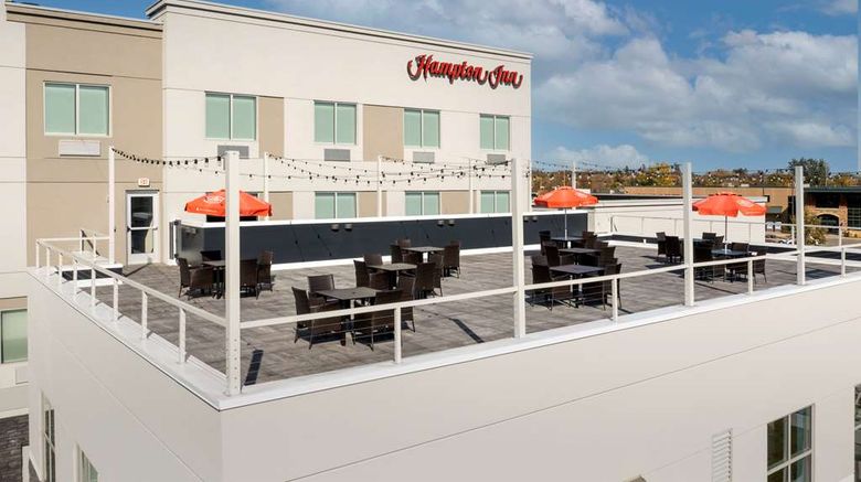 <b>Hampton Inn Warroad Exterior</b>. Images powered by <a href="https://iceportal.shijigroup.com/" title="IcePortal" target="_blank">IcePortal</a>.