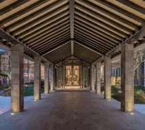 HOJO Huashuiwan Hot Springs Lobby
