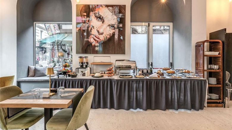 <b>Mercure Roma Centro Termini Restaurant</b>. Images powered by <a href="https://iceportal.shijigroup.com/" title="IcePortal" target="_blank">IcePortal</a>.