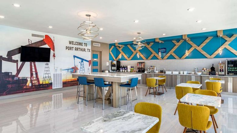 <b>Clarion Pointe Port Arthur Restaurant</b>. Images powered by <a href="https://iceportal.shijigroup.com/" title="IcePortal" target="_blank">IcePortal</a>.