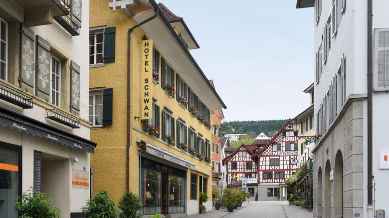 <b>Romantik Hotel & Taverne Schwan Horgen Exterior</b>. Images powered by <a href="https://iceportal.shijigroup.com/" title="IcePortal" target="_blank">IcePortal</a>.