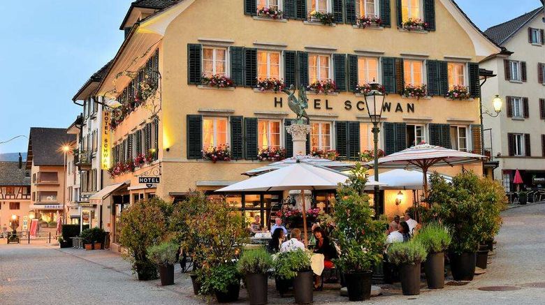 <b>Romantik Hotel & Taverne Schwan Horgen Exterior</b>. Images powered by <a href="https://iceportal.shijigroup.com/" title="IcePortal" target="_blank">IcePortal</a>.