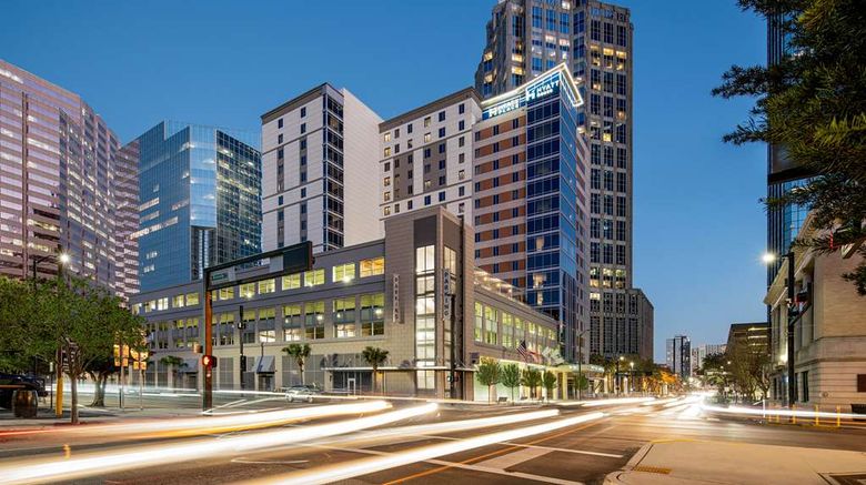 Hyatt House Tampa Downtown Exterior. Images powered by <a href="https://iceportal.shijigroup.com" target="_blank" rel="noopener">Ice Portal</a>.