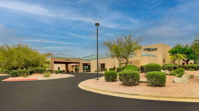 Sonesta Select Scottsdale at Mayo Clinic Exterior. Images powered by <a href="https://iceportal.shijigroup.com" target="_blank" rel="noopener">Ice Portal</a>.