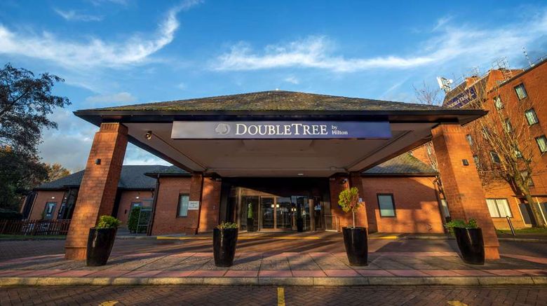 <b>DoubleTree by Hilton Manchester Airport Exterior</b>. Images powered by <a href="https://iceportal.shijigroup.com/" title="IcePortal" target="_blank">IcePortal</a>.