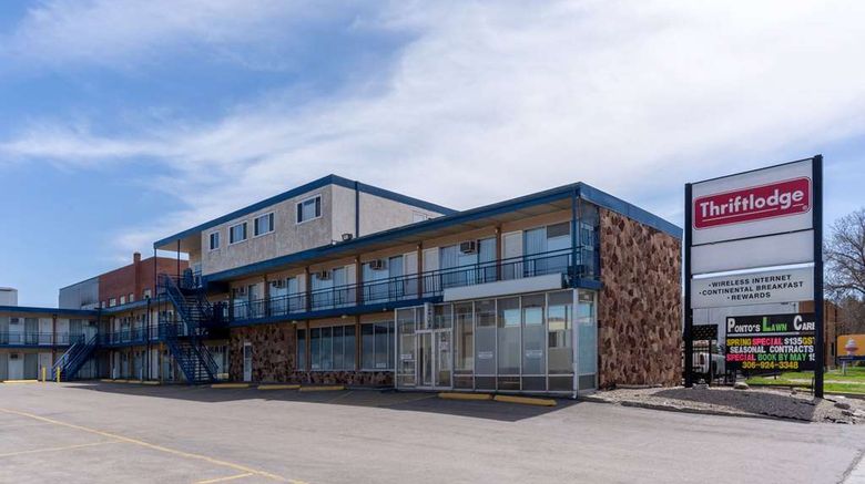 Thriftlodge by Wyndham Regina Exterior. Images powered by <a href="https://iceportal.shijigroup.com" target="_blank" rel="noopener">Ice Portal</a>.