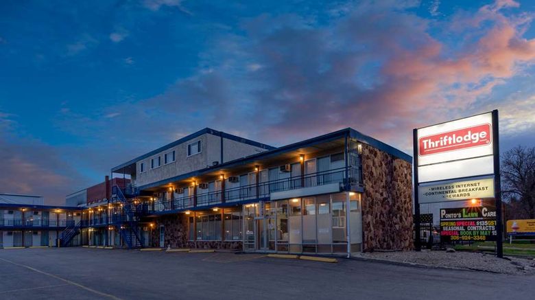 <b>Thriftlodge by Wyndham Regina Exterior</b>. Images powered by <a href="https://iceportal.shijigroup.com/" title="IcePortal" target="_blank">IcePortal</a>.