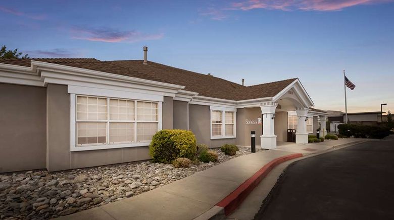 <b>Sonesta ES Suites Reno Exterior</b>. Images powered by <a href="https://iceportal.shijigroup.com/" title="IcePortal" target="_blank">IcePortal</a>.