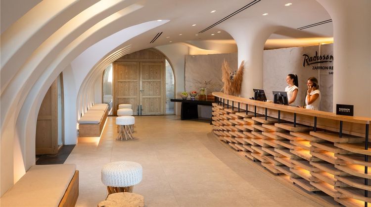 Radisson Blu Zaffron Resort Santorini Lobby